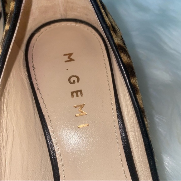M. Gemi Block Heel Leopard‎ Pumps - Picture 9 of 15
